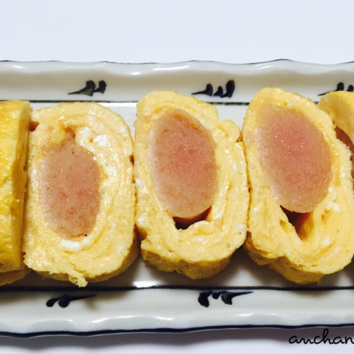 明太子のふわふわ卵焼き！たらこでも！